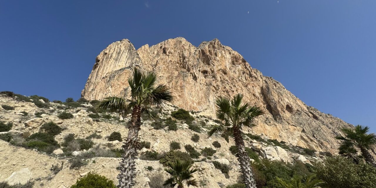 Peñón de Ifach og Calpes skyline