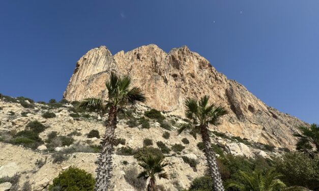 Peñón de Ifach og Calpes skyline